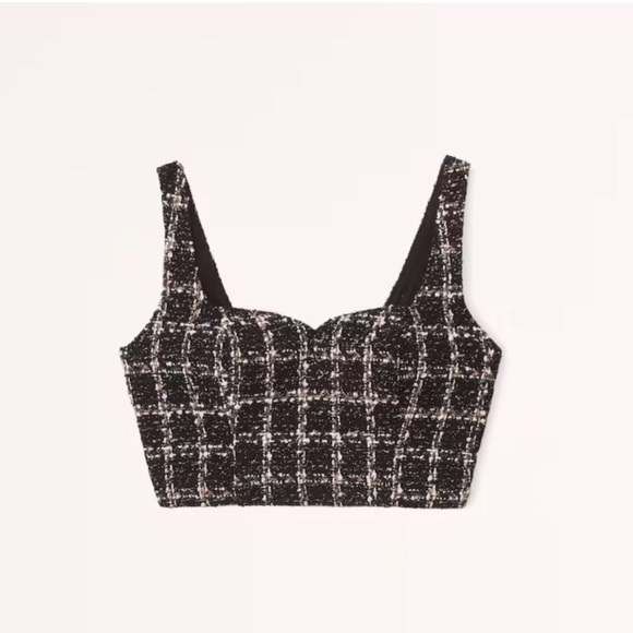A&F Tweed Set Top (XXS) NWOT - Picture 1 of 3